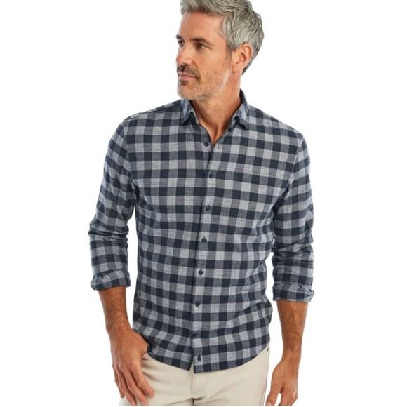 Johnnie-O Brian Blue Hangin Out Long Sleeve Button Down Shirt Men's Size XL - Picture 1 of 13